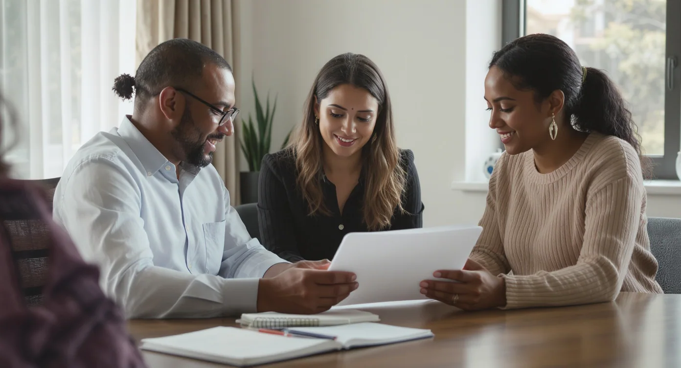 Coordinator on a planning call for international intended-parent surrogacy