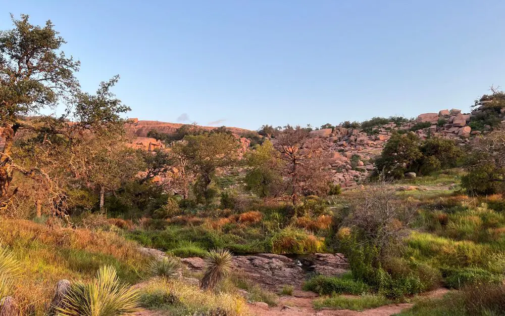 Enchanted Rock in the Texas Hill Country.