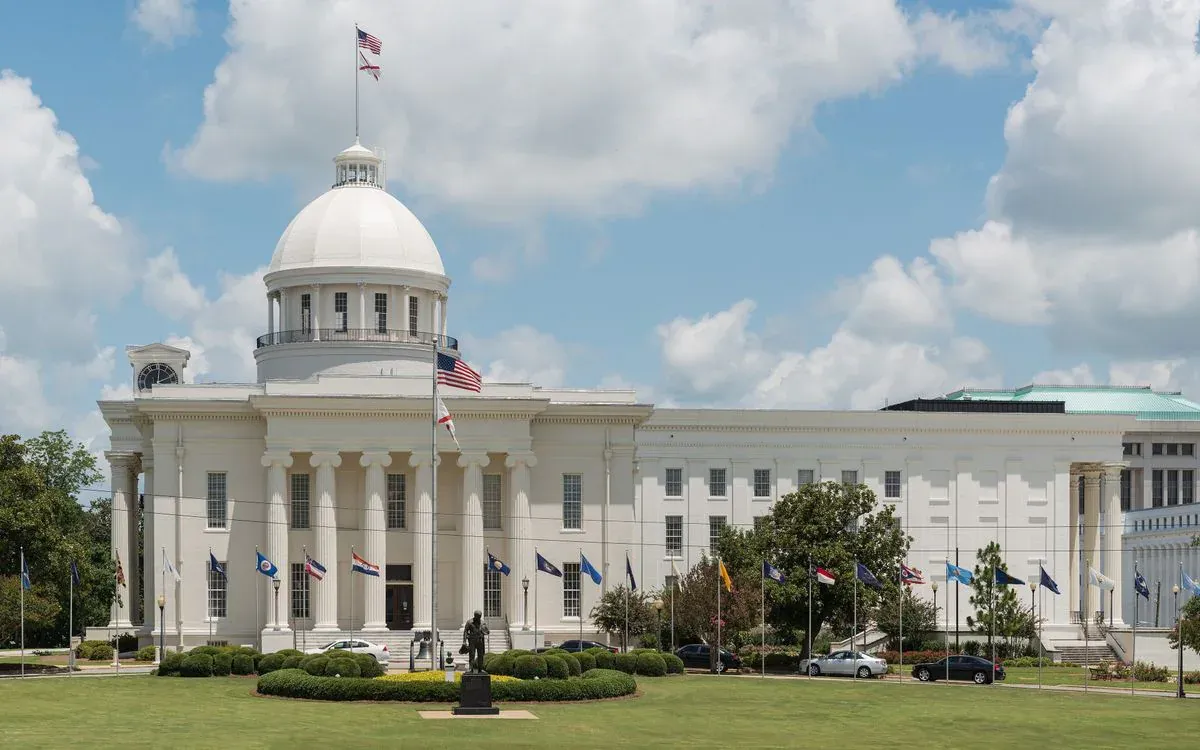 Alabama State Capitol in Montgomery.