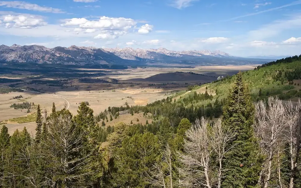 Sawtooth Mountains of Idaho.