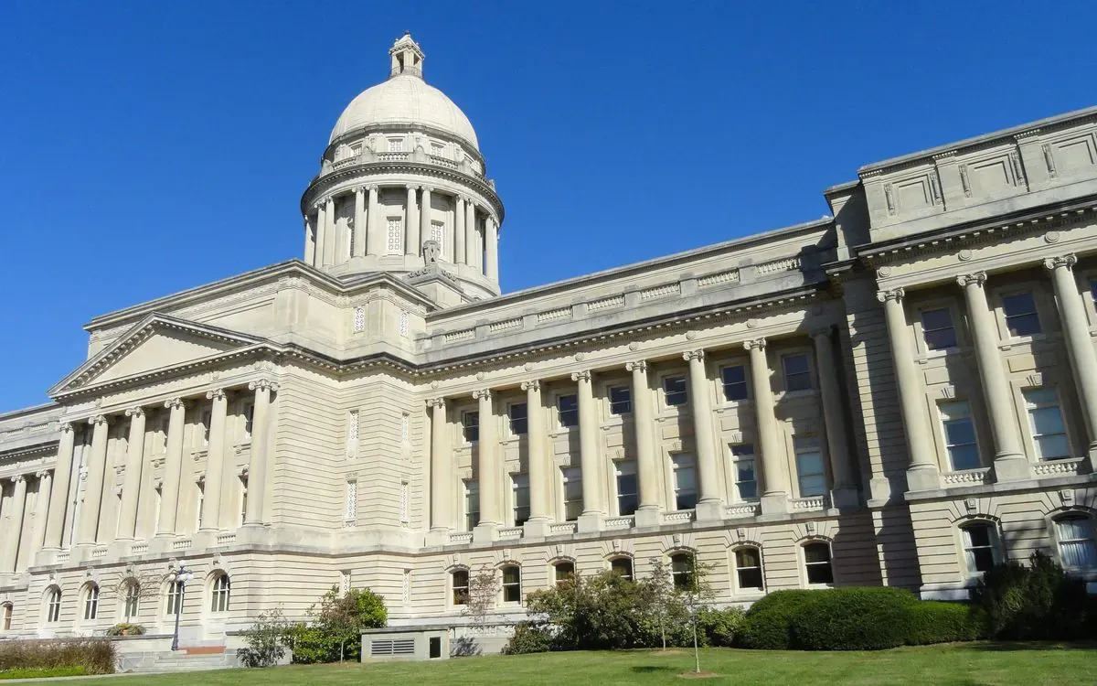 Kentucky State Capitol in Frankfort.