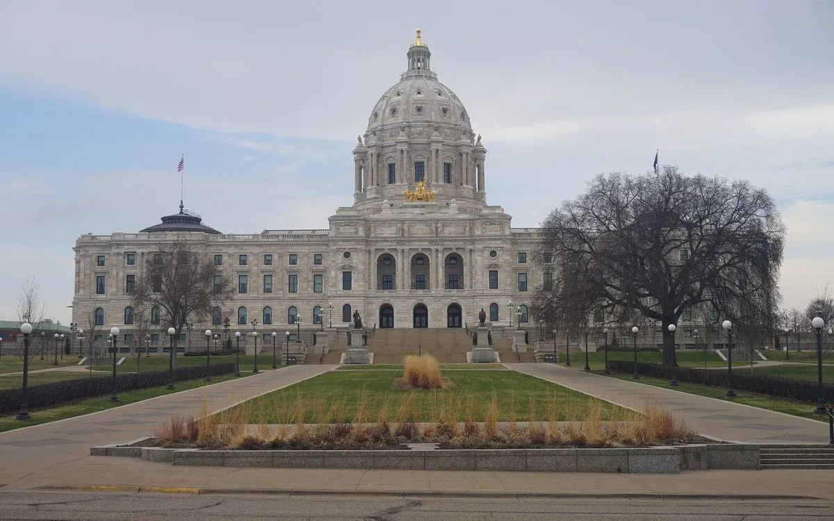 Minnesota State Capitol in Saint Paul.