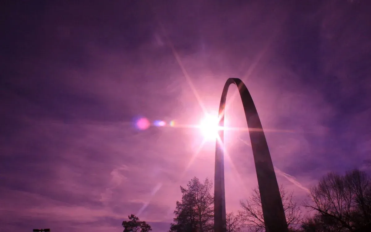 Gateway Arch in St. Louis.