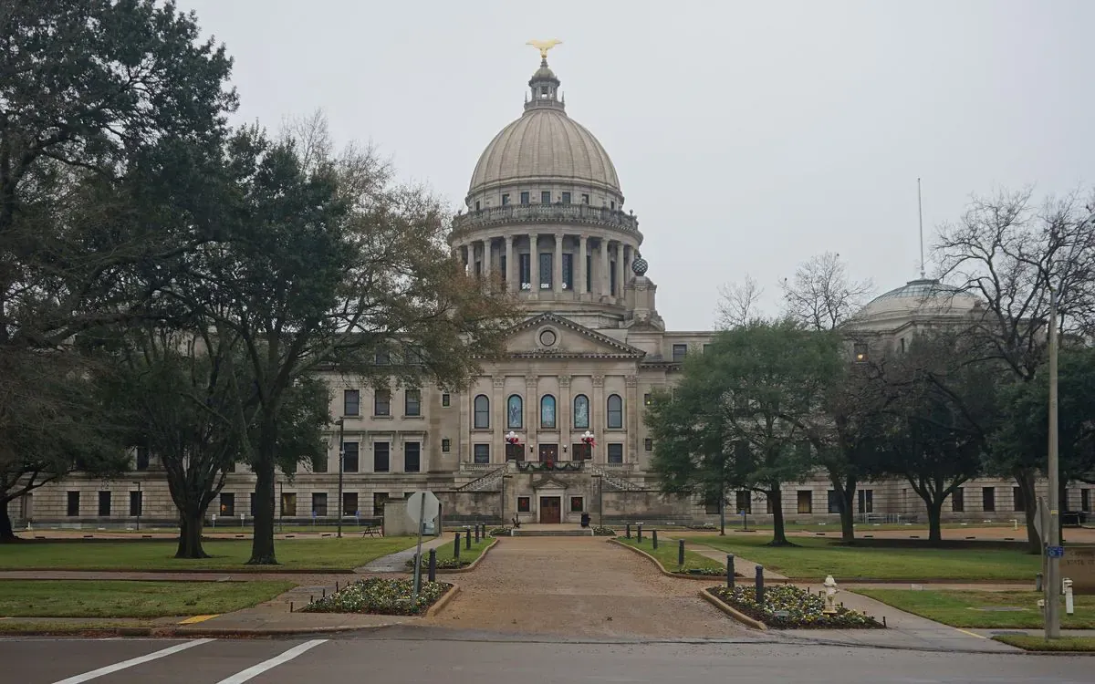 Mississippi State Capitol in Jackson.