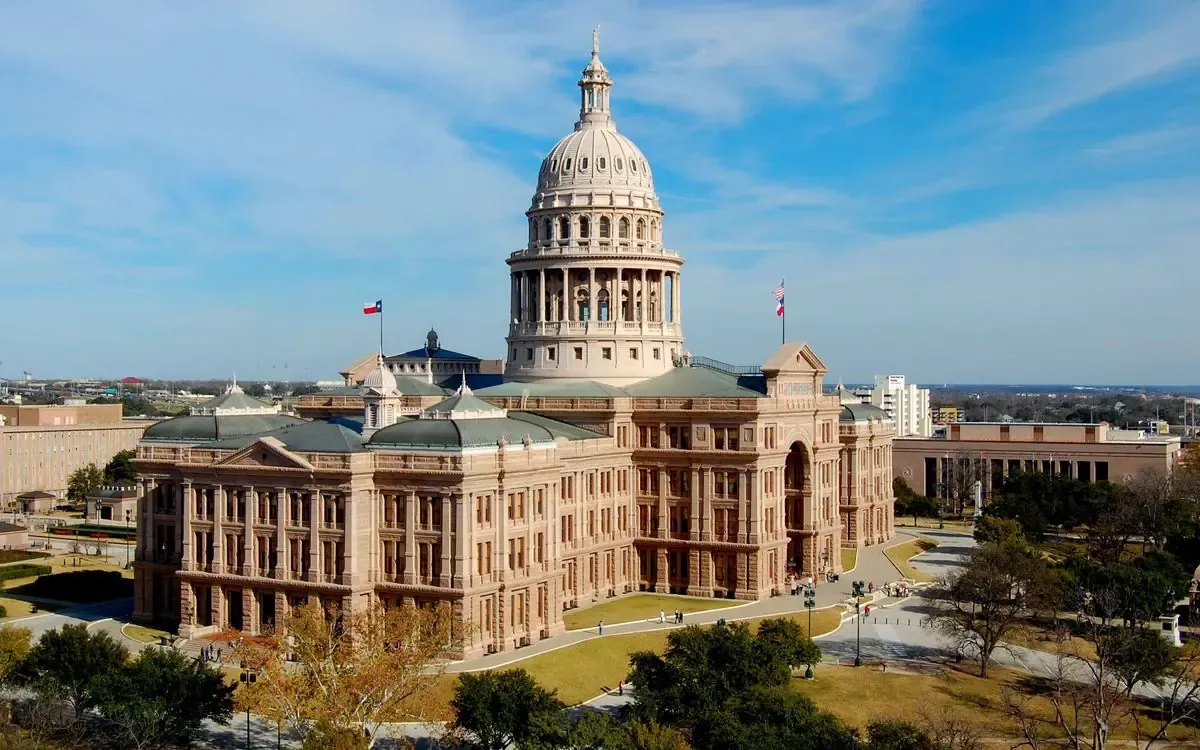 Texas State Capitol in Austin.