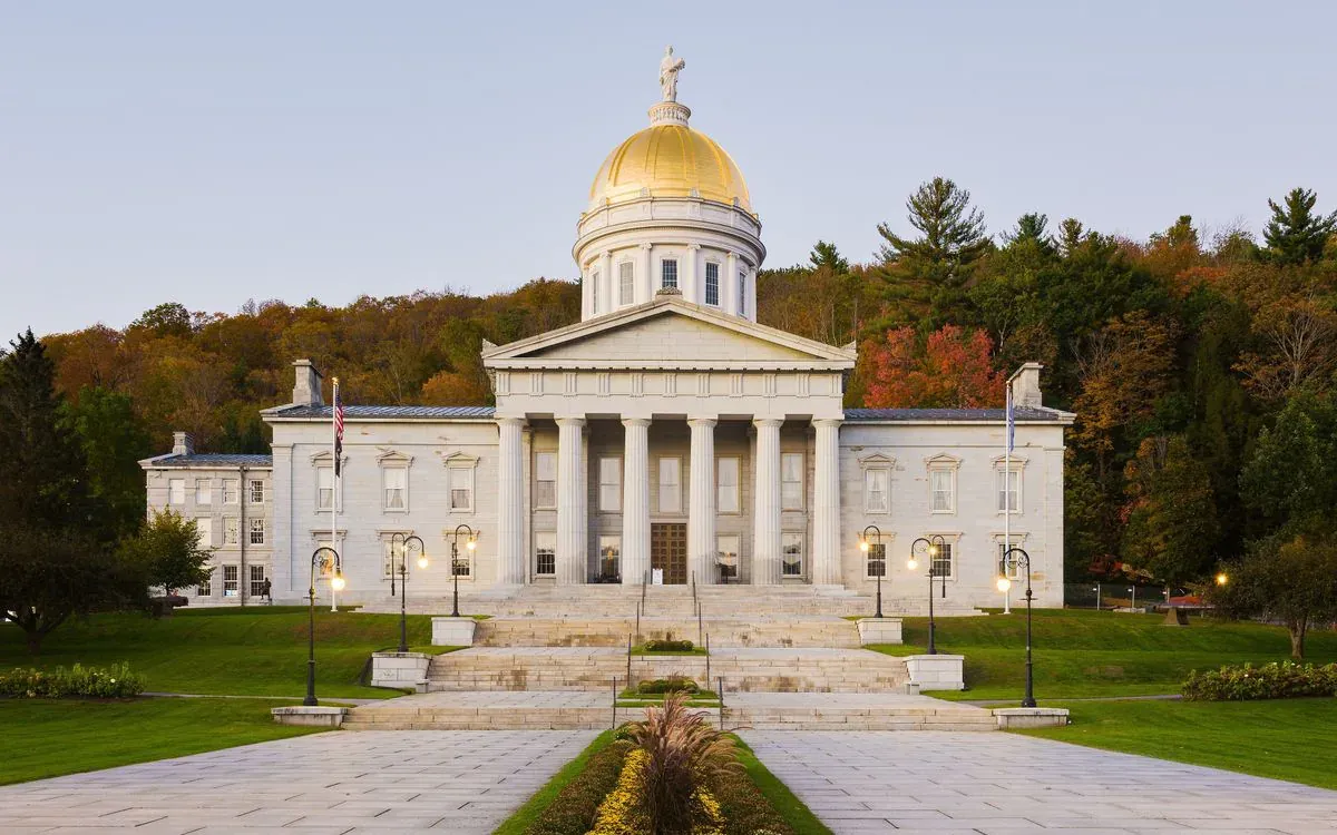 Vermont State House in Montpelier.