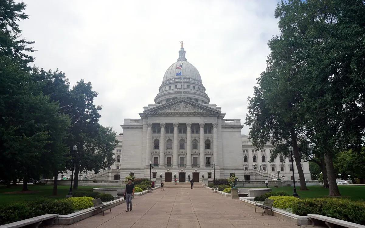 Wisconsin State Capitol in Madison.