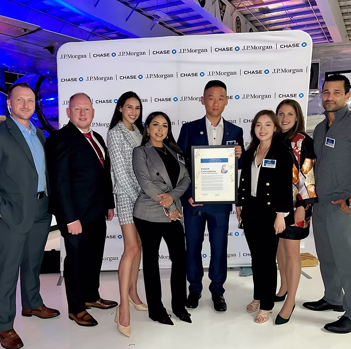 CUSE50 Awardee recognition for Patriot Conceptions.