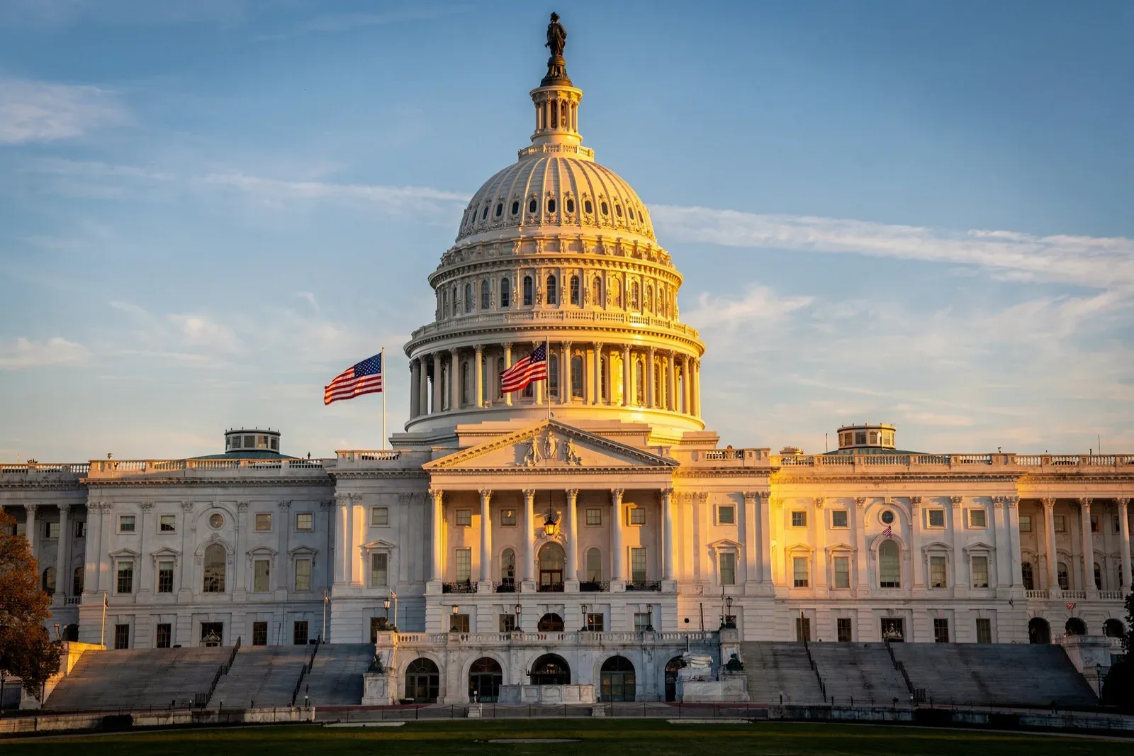 Capitol building and policy documents representing military family-building evidence reports.