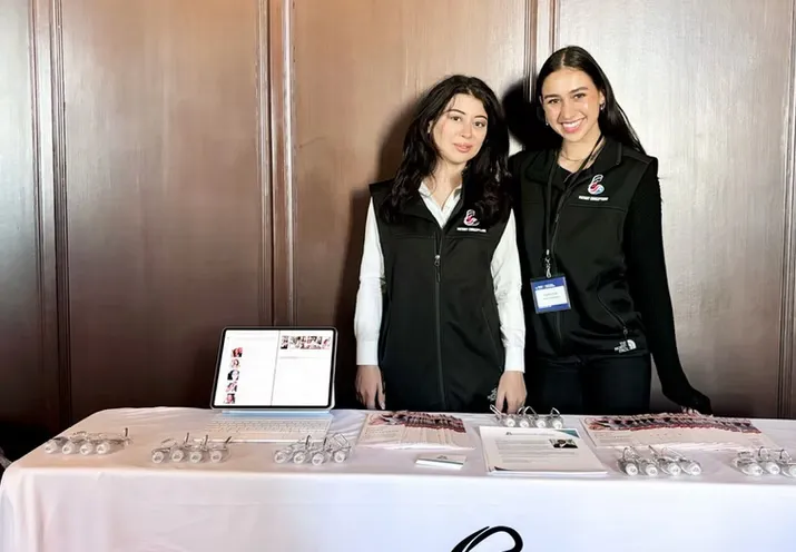 Patriot Conceptions team presenting family-building planning support at an industry event