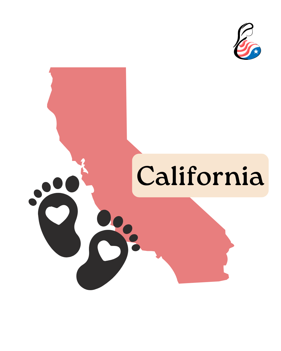 California surrogacy legal landscape map